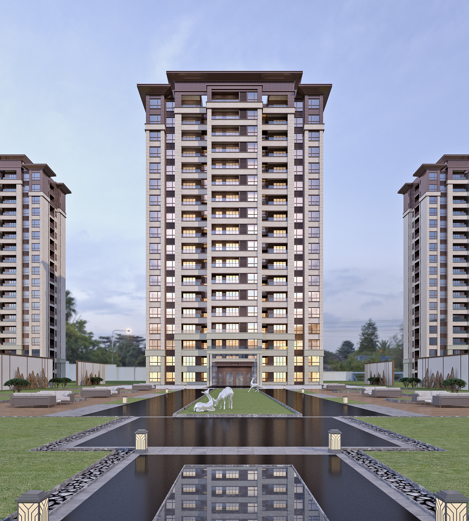 Luxury architectural visualization